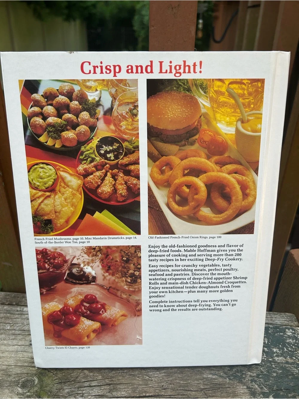 Deep-Fry Cookery Cookbook - Hard Cover